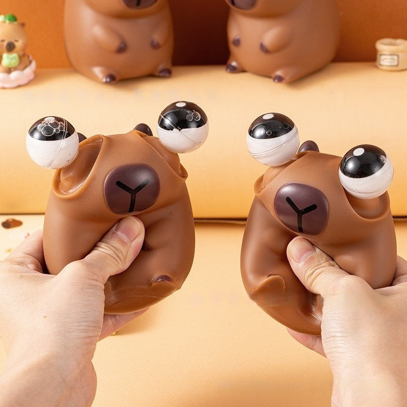 Staring Capybara