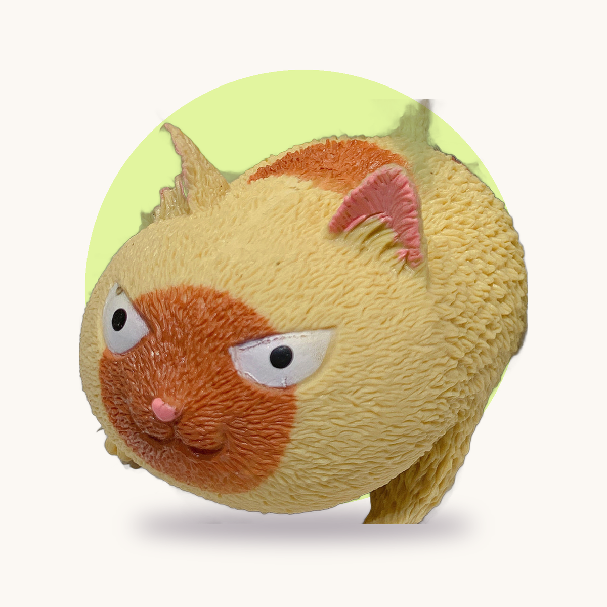 Grumpy Squish Pal squishy toy – studio photo