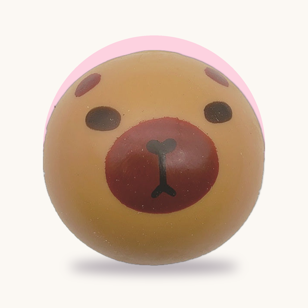 Capybara Mochi squishy toy – studio photo
