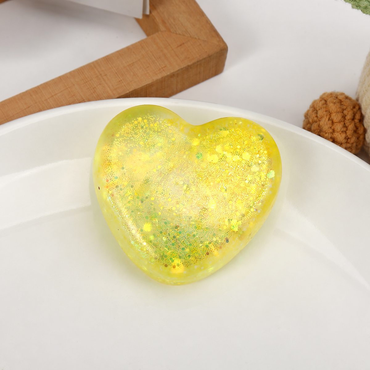 Glitter Jelly Heart