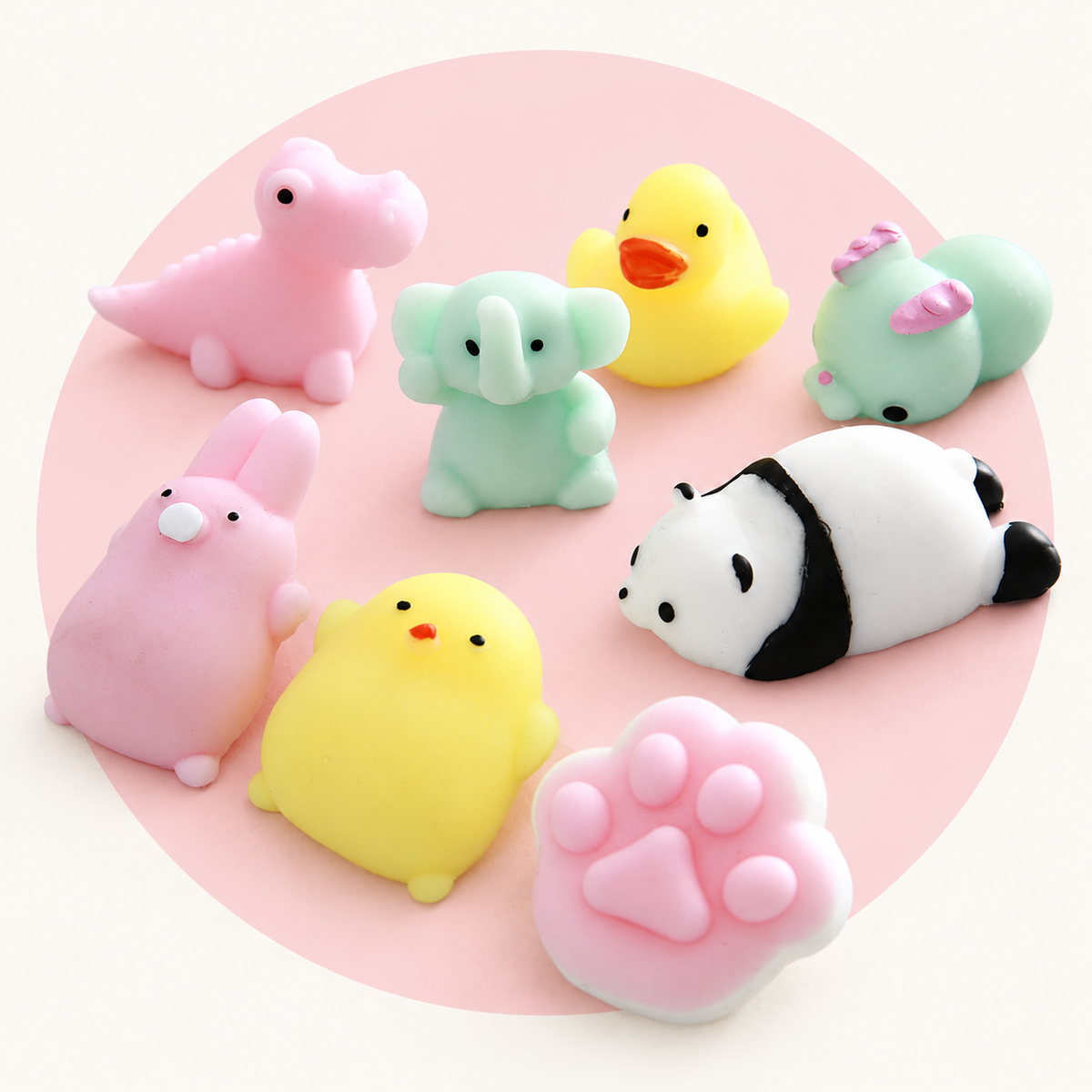 Mini Mochi Animal squishy toy – studio photo