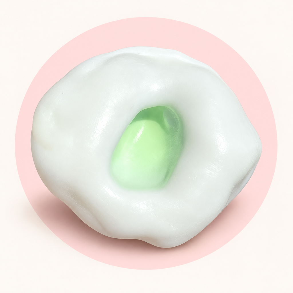 Mochi Rice Ball squishy toy – studio photo