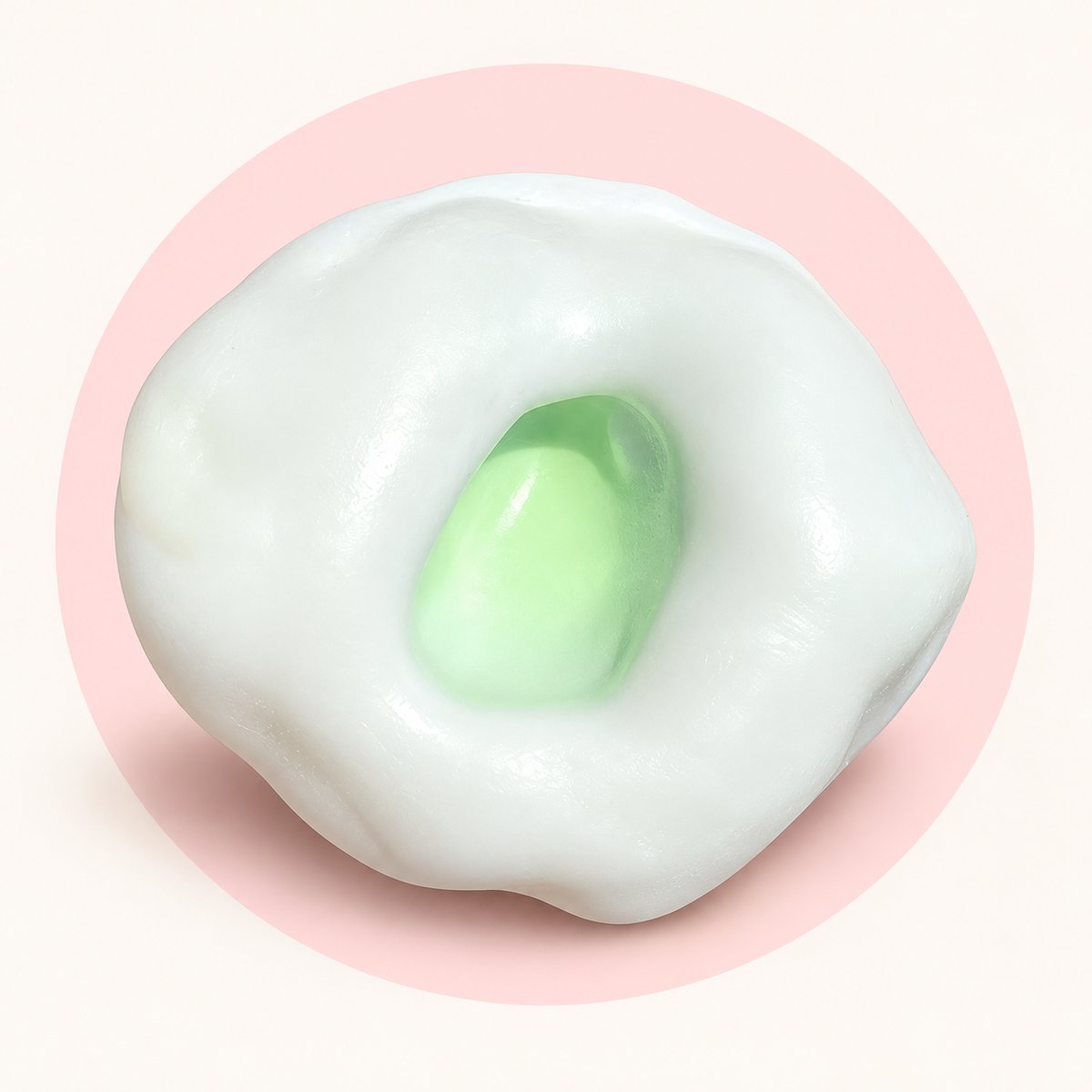 Mochi Rice Ball squishy toy – studio photo
