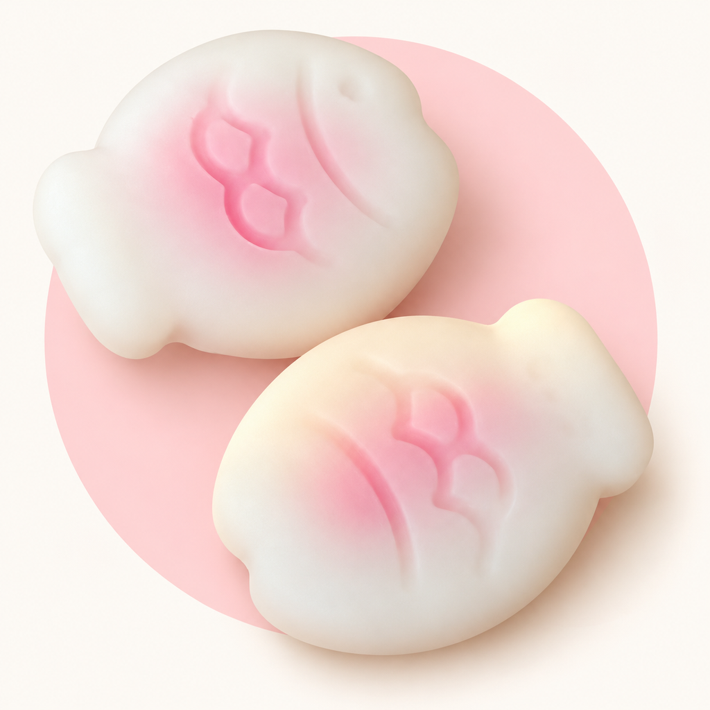 Taiyaki Sandwich squishy toy – studio photo